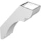 Ekena Millwork 5-in. W x 16-in. D x 22-in. H Olympic Architectural Grade PVC Knee Brace BRCP05X16X22OLY - alternate 2